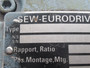 Sew-Eurodrive Gearmotor 37.94:1 3/4HP 1656-45RPM 330/575V TEFC 3Ph USED