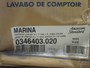 American Standard 0346403.020 Marina Lavatory Sink 4" Center DMG BOX NEW