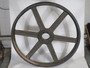Generic 4 5V 37.5 F V-Belt Sheave 1-4" F Bushing 4-Groove 37.5" OD 5V Belt USED