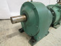 Reliance 25HP 1770RPM 575V 284TC TEFC 3Ph Motor W/ Reducer 9.3:1 Ratio USED