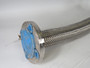 Generic 2” Stainless Steel Hose Assembly 316L 24"L 2" Flanges USED