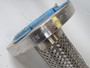 Generic 2” Stainless Steel Hose Assembly 316L 24"L 2" Flanges USED