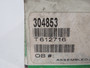 Asco 304853 Solenoid Valve Rebuild Kit PACKAGE DAMAGE NEW