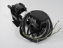 Bison 011-336-2028 DC Gearmotor 28.1:1 112 in-lbs 1/8HP 64RPM 90VDC 1.33A USED