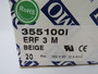 IMO ERF3M-BEIGE 355100I Terminal Block 500VAC 4mm2 20-Pack NEW