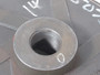 Wemco Self Priming 0730038 Pump Impeller 1-1/8" Threaded ID 10-1/2" OD USED