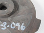Wemco Self Priming 0730038-3 Pump Impeller 1-1/8" Threaded ID 10-1/2" OD USED
