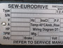 Sew-Eurodrive AC Gearmotor 9.4:1 3HP 1700-183RPM 330/575V TEFC RUST USED