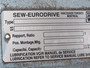 Sew-Eurodrive AC Gearmotor 9.4:1 3HP 1700-183RPM 330/575V TEFC RUST USED