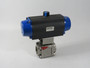 Challenger Valve 085SR12B Pneumatic Actuator C/W 1-1/2" Valve USED