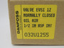 Danfoss 032U1255 EVSI12 Solenoid Valve 1/2" BSP 0.3-10 bar NC NO COIL NEW