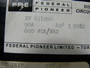 Federal Pacific XF-631090 Type XF Fusematic Circuit Breaker 3P 90A 600V  USED