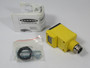 Banner 37013 Q45BW22LPQ Rugged Rectangle Sensor 0.15-6m 90-250VAC BOX DMG NEW