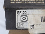 Sealmaster SF-20 Flange Block Bearing 4-Bolt 1-1/4" Bore OPEN BOX NEW