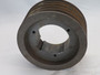Browning 5R5V80 Pulley 1-1/8"-3-3/4"ID R1 Bushing 5Groove 8"OD 5V Belt RUST USED