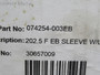 Regal Rexnord F202.5 EB Exposed Bolt Sleeve w/ Plugs & Oil Seal SHELF WEAR NEW