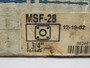 SealMaster MSF-28 Flange Block Ball Bearing 4-Bolt 1-3/4" Bore SHELF WEAR NEW