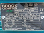 Brook Crompton PF4N001-5C Motor 1HP 1745rpm 575V 56 TEFC 3Ph 1.28A 60Hz NEW