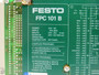 Festo 14607 FPC-101B Programmable Controller 24VDC 6mA Inputs 300mA Outputs NOP