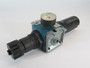 Rexroth 5351330900 Filter Regulator w/Gauge 3/8" NPT 12 bar SHELF WEAR USED