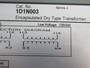 Siemens 1D1N003 Encapsulated Transformer 3000VA Pri: 240x480V Sec 120/240V USED