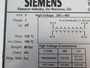 Siemens 1D1N005 Encapsulated Transformer 5000VA Pri: 240x480V BENT FRAME USED