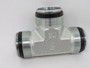 Parker T35ZLCF EO-2 NBR SS Hydraulic T-Union 35mmx3 250 bar NOP