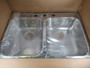 Reginox RDL5279/3 Stainless Steel Double Basin Sink 3 Faucet Holes NEW