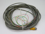 Turck RKCV-8T-15/S90 8-Pin Actuator & Sensor Cordset 15m *Stripped End* USED