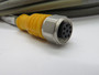 Turck RKCV-8T-15/S90 8-Pin Actuator & Sensor Cordset 15m *Stripped End* USED