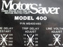 MotorSaver MS400460 Motor Protector Model 400 460VAC 60Hz 3ph USED