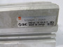 SMC MXS20-75AS Dual Rod Guided Cylinder 20mm Bore 75mm Stroke USED