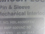 Hubbell HBL460MIF5W Pin & Sleeve Mechanical Interlock 60A 40 HP  AS IS