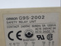 Omron G9S-2002 Safety Relay Unit DPST-NO 24VDC 50mA USED