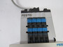Festo CPV10-V1 4-Port Valve Manifold Assembly With 553260 Valves  USED