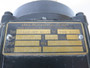 Ekka-Motorenbau 0.25/0.45kW 2670/4840RPM 127/220V 2.50/4.50A 50/87Hz  USED
