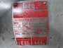 Weg Induction Motor 1HP 1725RPM 208/230/460V DP 3Ph 3.6/1.8A 60Hz USED