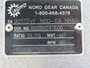 Nord 92172VF-NSD-CA Gear Reducer 18.79:1 91rpm USED