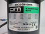 Oriental Motors 4IK25GN-SWM Brake Induction Motor 1/30Hp 3Ph 1600 RPM  USED