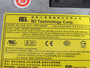 IEI ACE-4525AP-RS 1U ATX Power Supply 250W 12VDC 9PA250AM02 USED