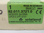 Wieland 82.011.3721.0 E-2-PT Signal Conditioner 24VDC 20mA:S1=OFF BOX DMG NEW