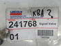 Lincoln 241768 Air Signal Valve *OPEN BAG/SHELF WEAR* NWB