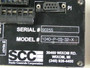Static Controls Corp 1040-P-03-32-X Operator Interface  USED