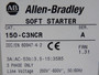 Allen-Bradley 150-C3NCR Start Smart Motor Controller 3A 600V 3Ph FRN 1.31 USED