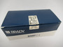 Brady 115049 Printing Labels Red 100 Labels 1.9"H x 1.2"W NEW