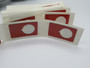 Brady 115049 Printing Labels Red 100 Labels 1.9"H x 1.2"W NEW