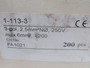 Tekuplast 1-113-3 Porcelain Terminal Block 3-Pole 2.5mm 250V 200-Pack NEW