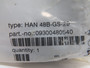 Harting 09300480540 Connector Hood Top Entry 2-Peg Single Lever HOLEY BAG NWB