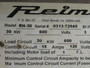 Reimers RH-30 Steam Boiler 30kW 600V 3Ph 60Hz USED