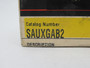 General Electric SAUXGAB2 Auxiliary Switch 30VDC 0.5A DMG BOX/SHELF WEAR NEW